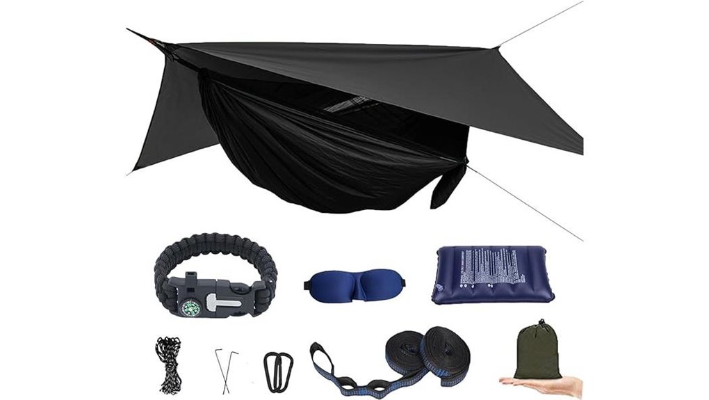camping hammock mosquitonet rainfly