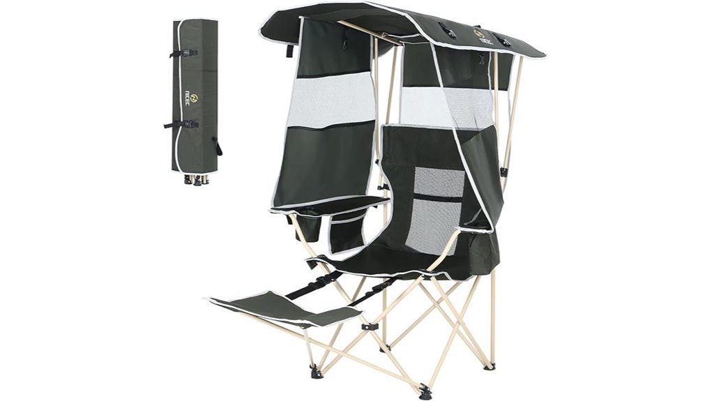 canopy cup cooler chair