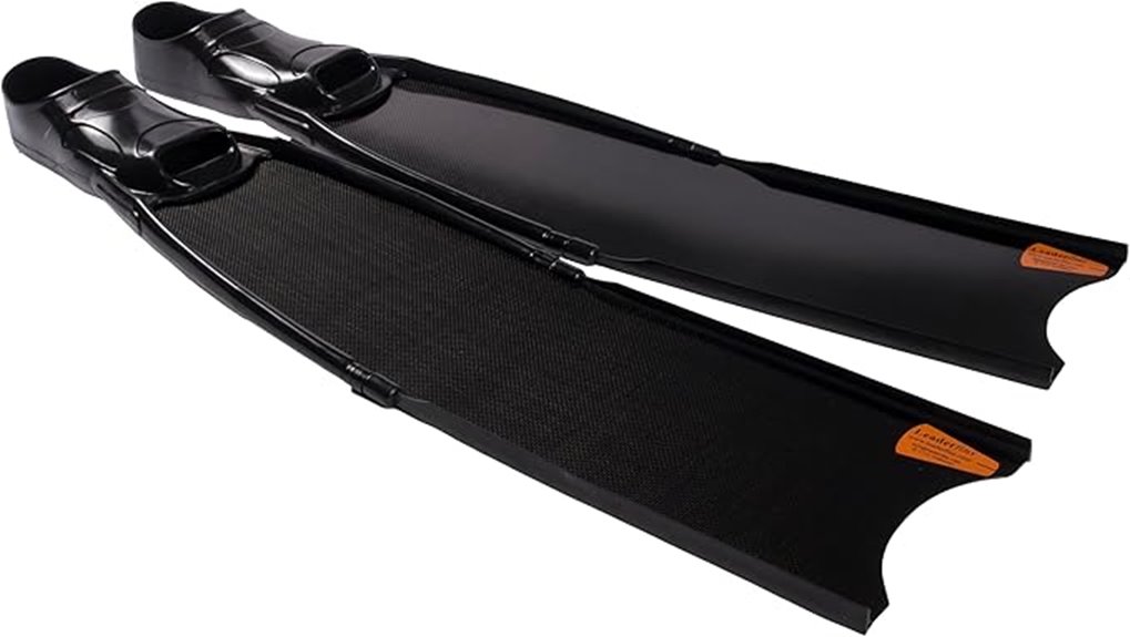 carbon spearfishing freediving fins