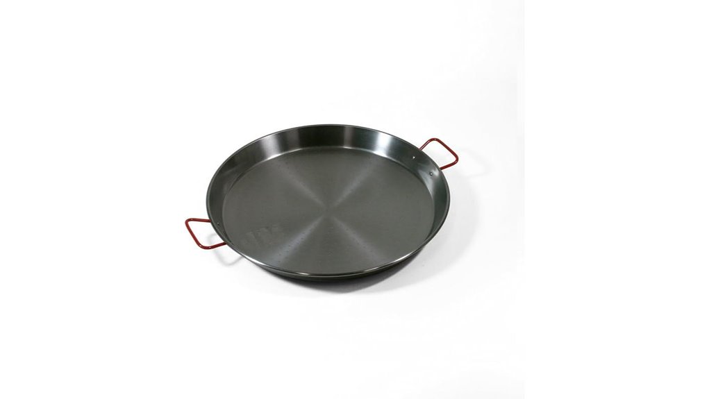carbon steel 20 inch paella