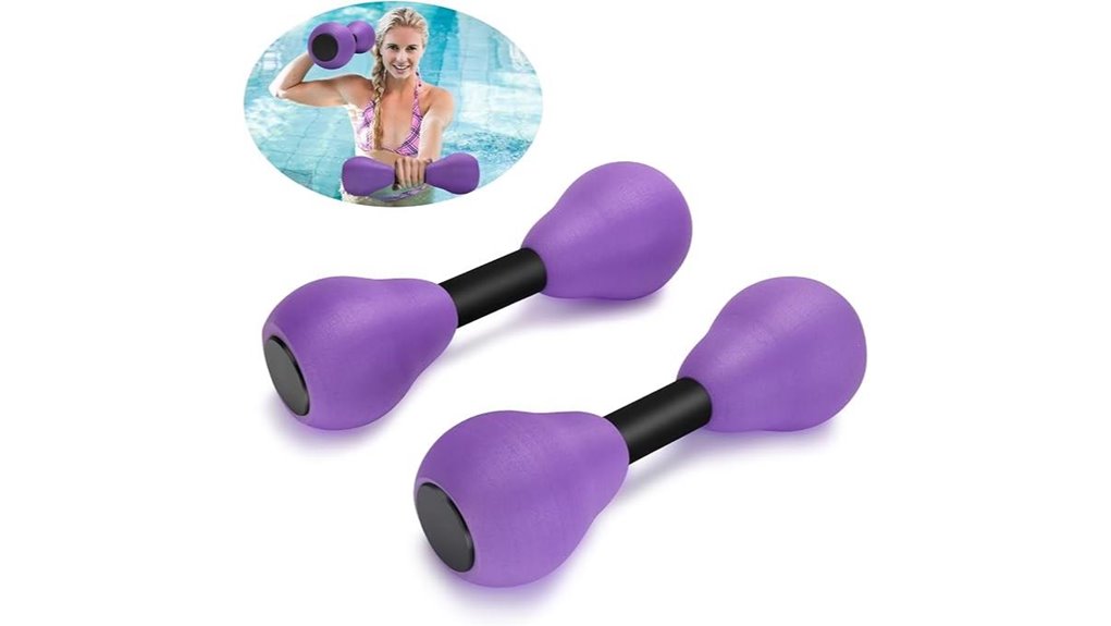 carperipher foam water dumbbells
