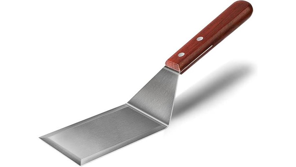 cast iron stainless spatula