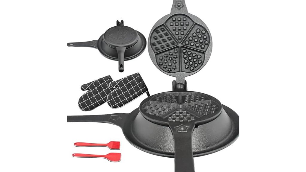 castiron retro 5shape non drip