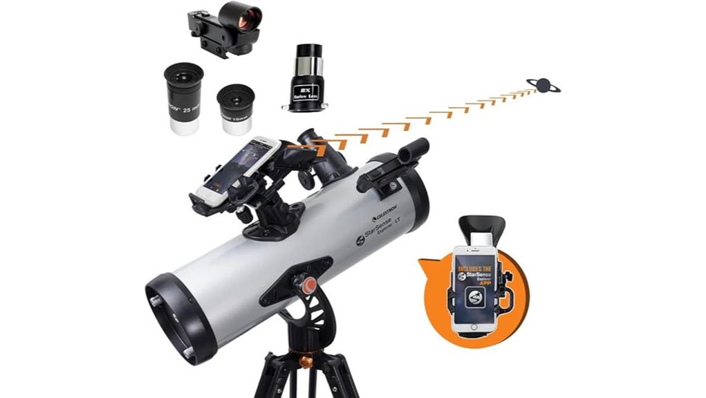 celestron 114mm starsense telescope