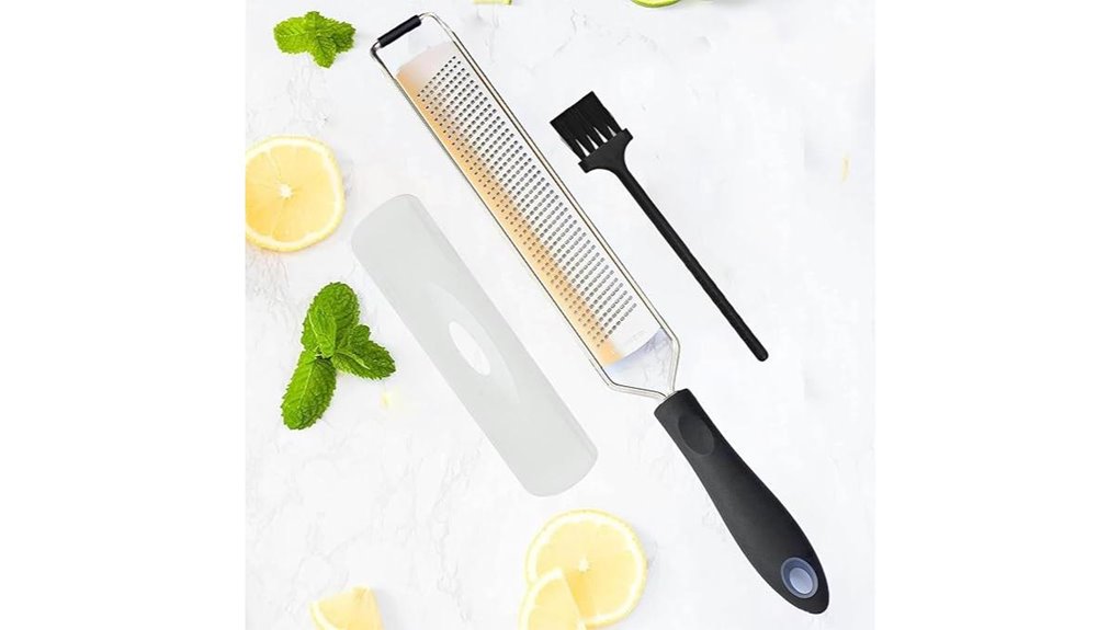 chef designed angled lemon zester