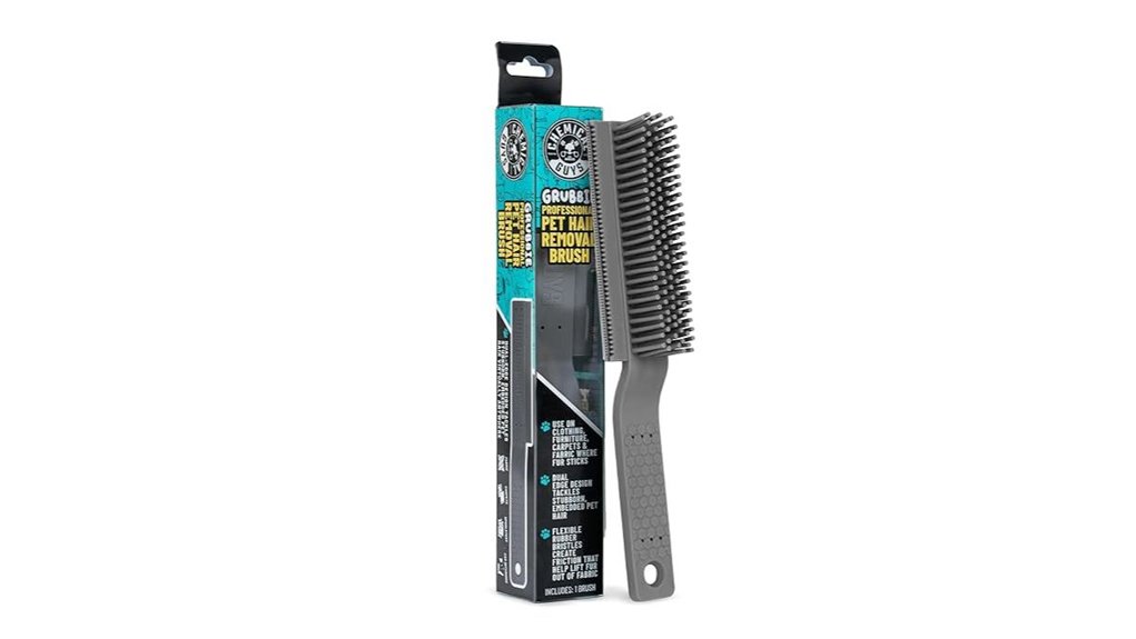 chemical guys rubber pet brush