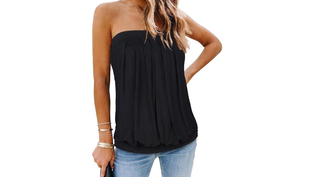 chicgal strapless summer tank