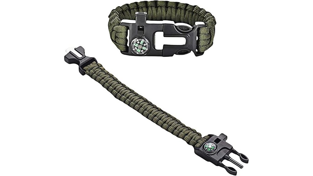 chinshwehaw 5 in 1 survival bracelet