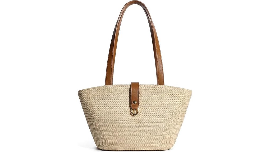 chunli boho straw tote