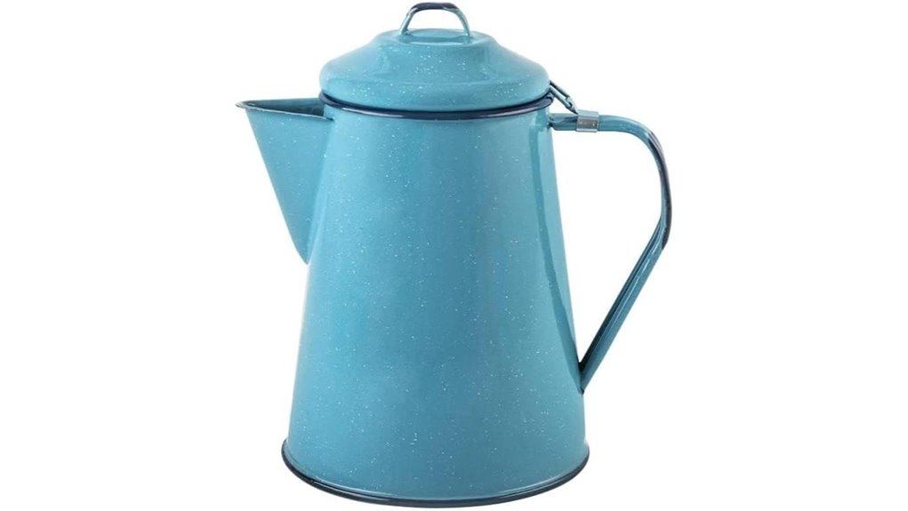 cinsa turquoise 8 cup pot
