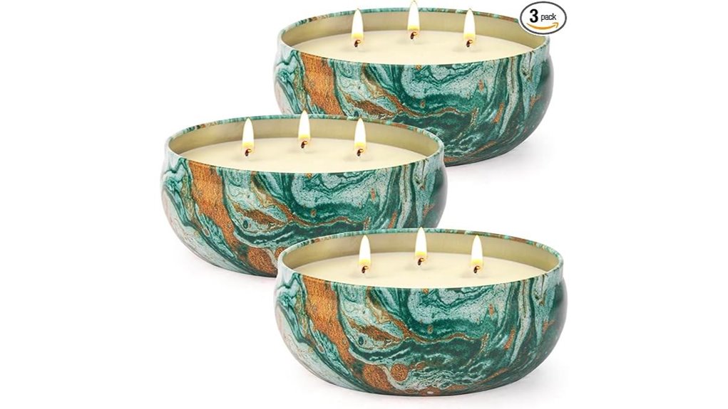 citronella outdoor 3 pack soy