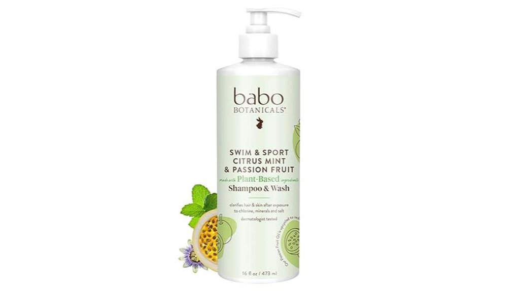 citrus mint swim shampoo