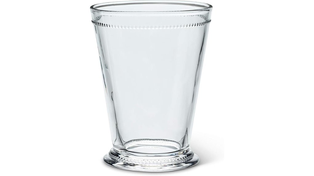 clear 10oz mint julep