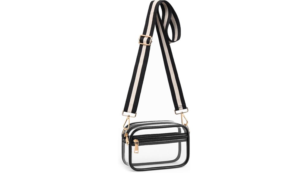 clear crossbody stadium fan