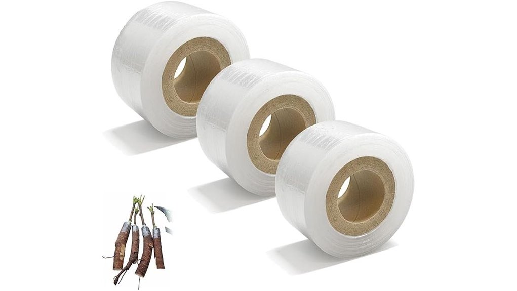 clear grafting tape trio
