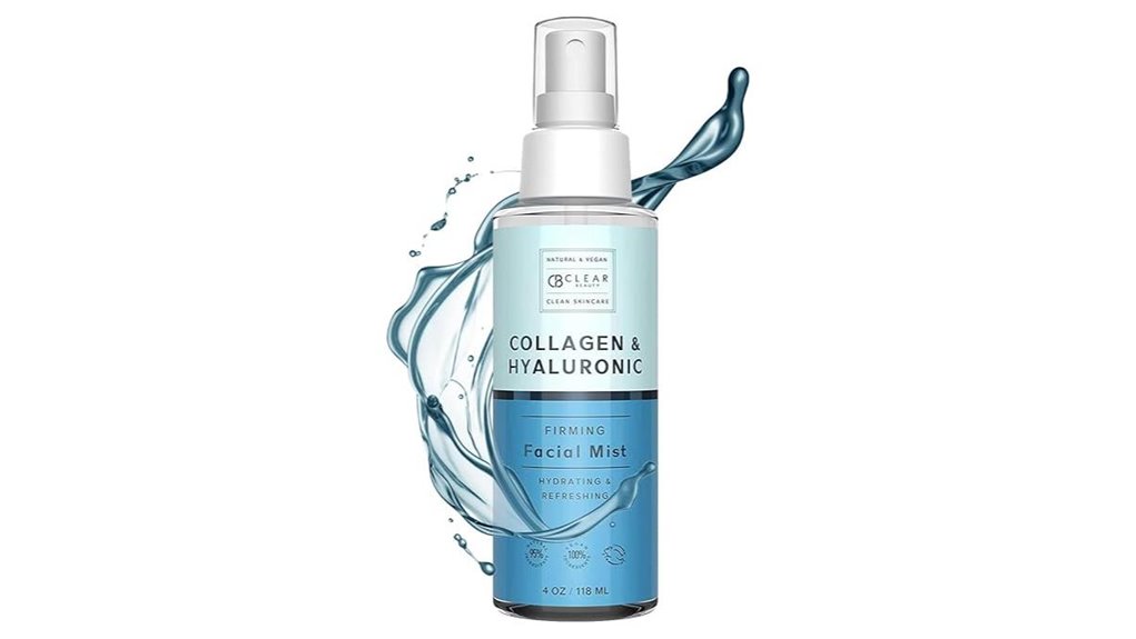clear hyaluronic collagen mist