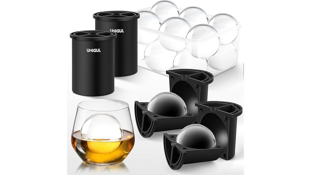 clear ice ball pack