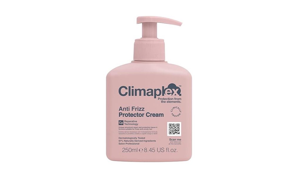 climaplex anti frizz uv heat cream