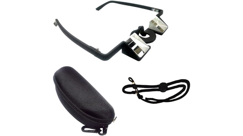 climbing prism belay goggles