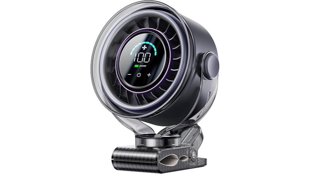 clip on usb led fan