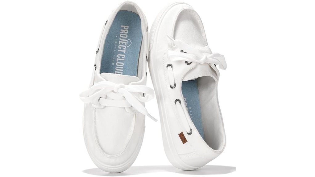 cloud canvas slip on sneakers