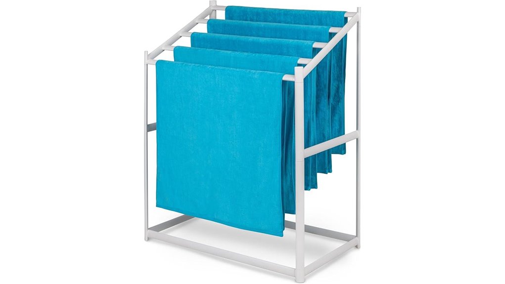 coast pvc towel rack