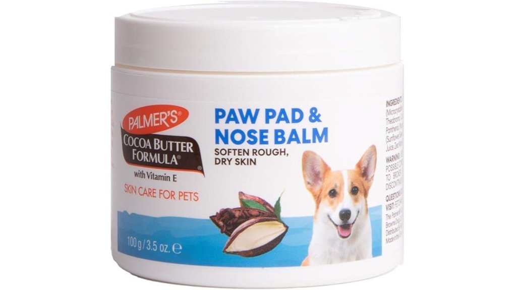 cocoa butter paw balm
