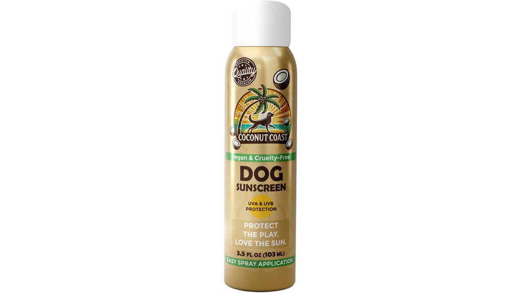 coconut coast dog sunscreen