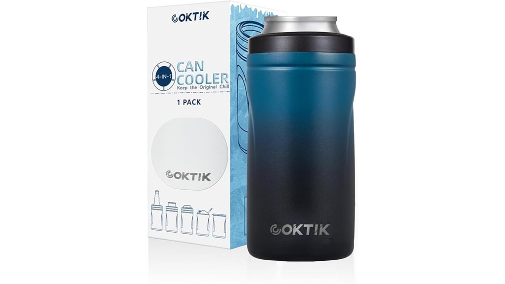 coktik 4 in 1 double wall cooler