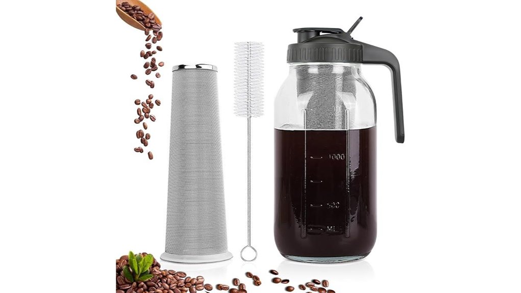 cold brew mason 64oz