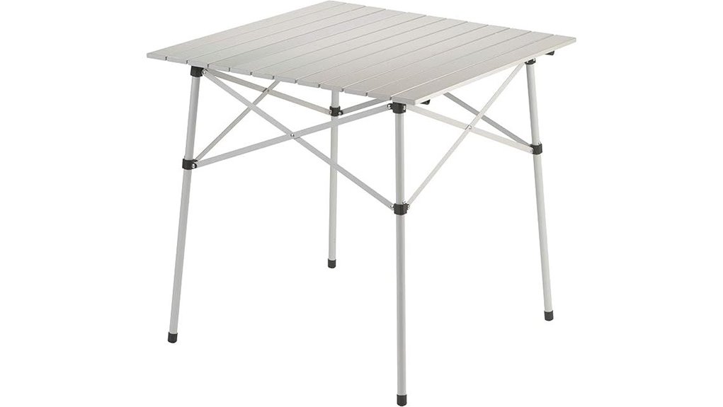 coleman 4 seat folding table