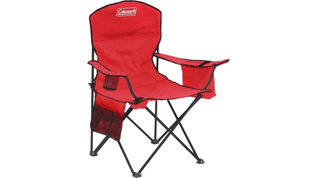 coleman portable chair cooler