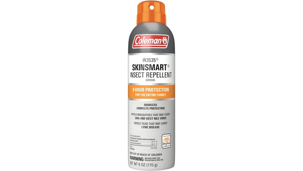 coleman skinsmart deet free spray