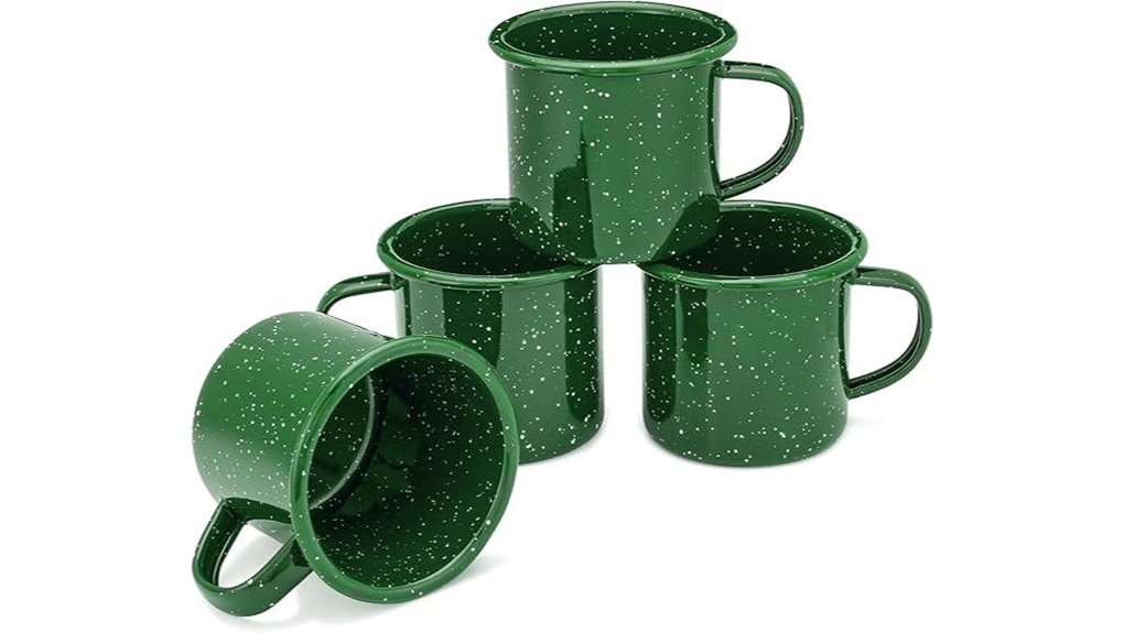 coletti green camping mugs