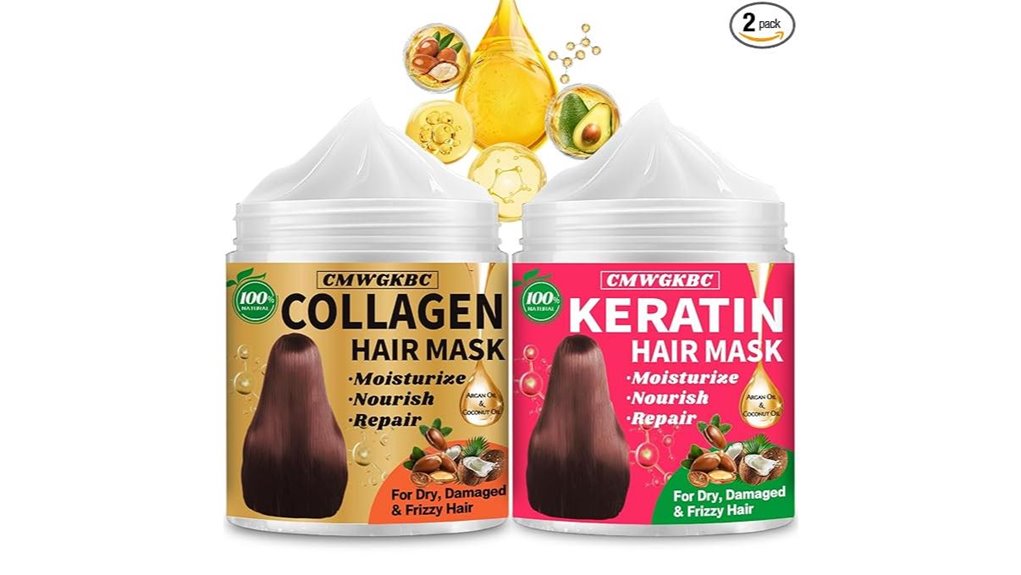 collagen keratin hair mask