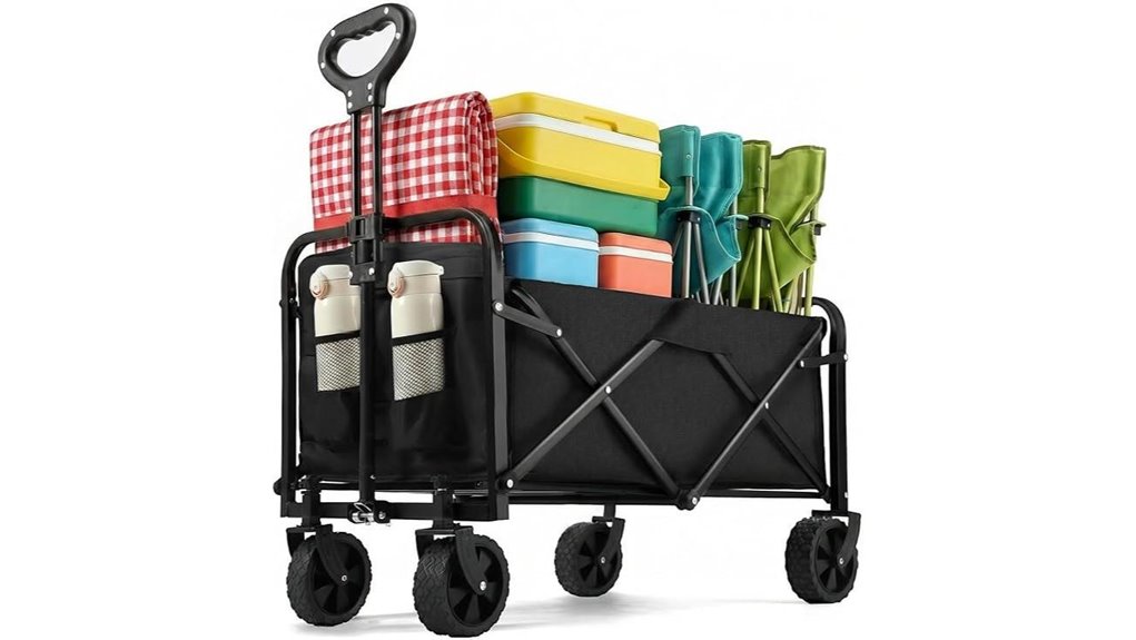 collapsible 220lb all terrain wagon