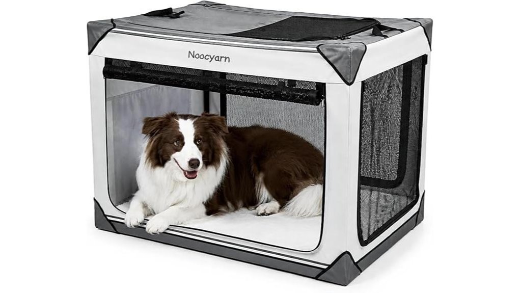 collapsible 36 inch mesh crate