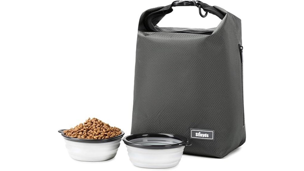 collapsible waterproof dog bowls