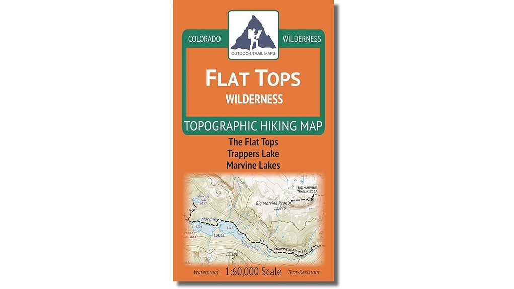 colorado flat tops topographic