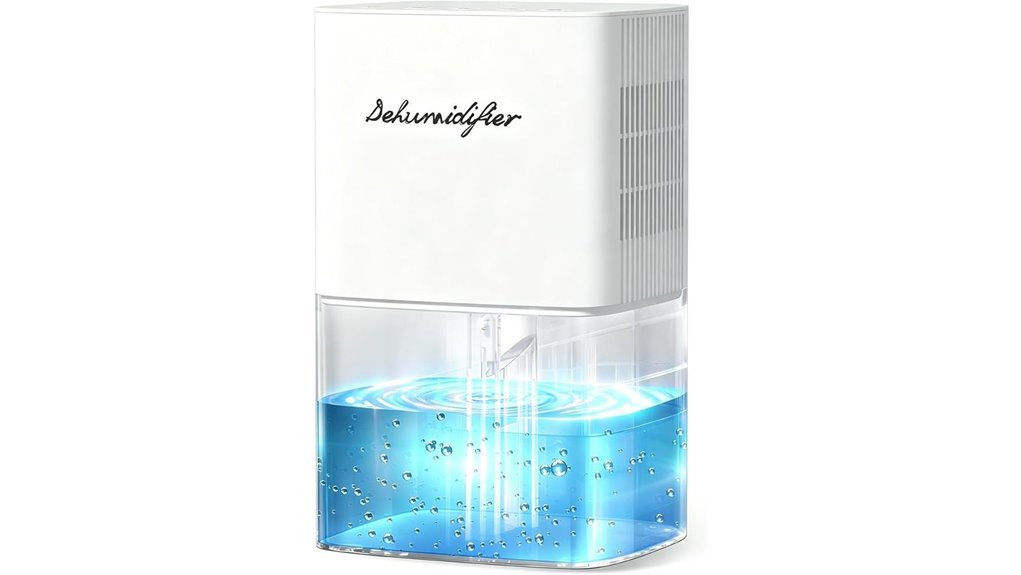 compact 10 color auto dehumidifier