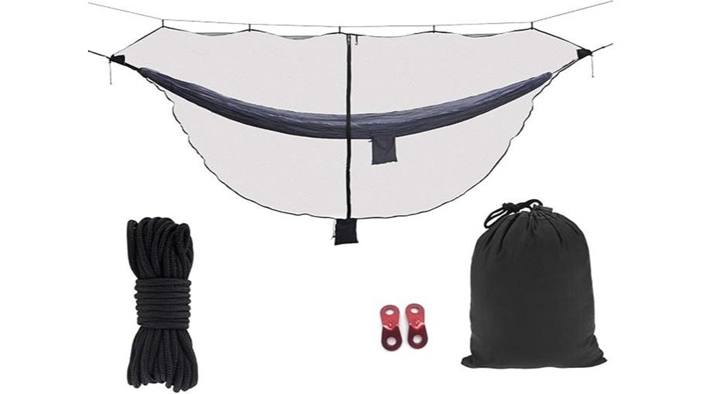 compact 12 foot hammock net