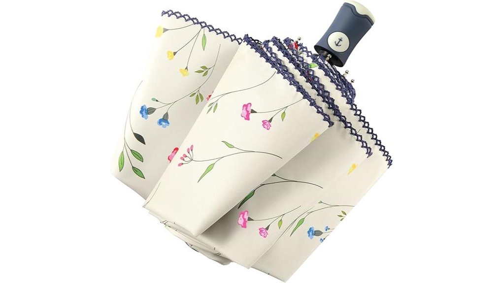 compact travel auto open umbrella