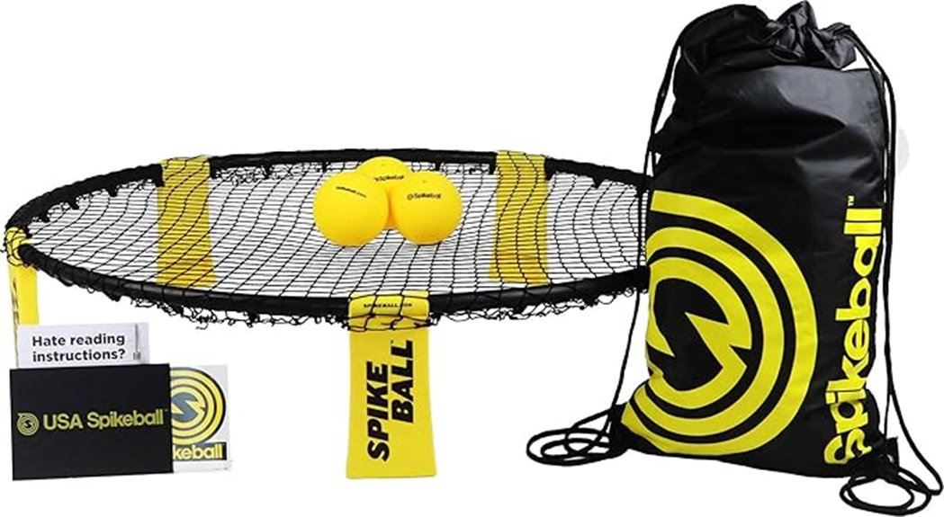 compact weekend spikeball set