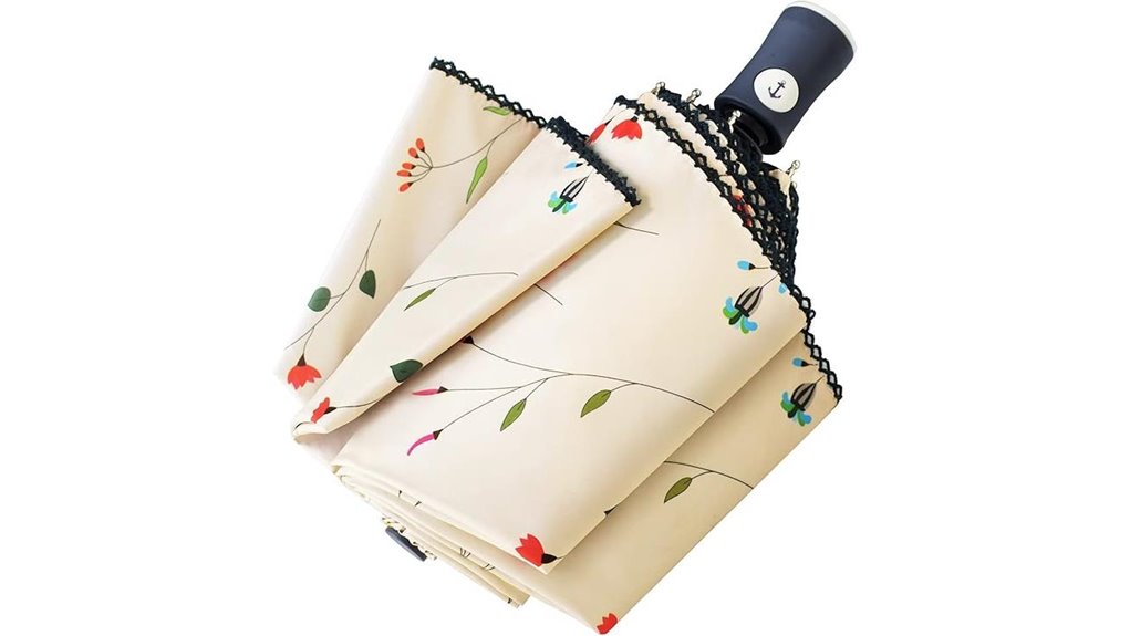 compact windproof uv protected umbrella