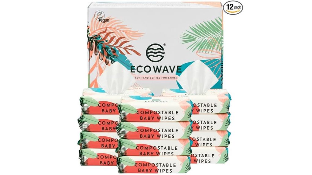 compostable bamboo baby wipes