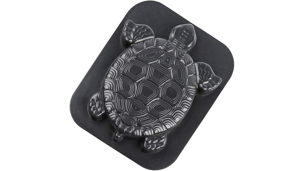 concrete turtle shaped step stone