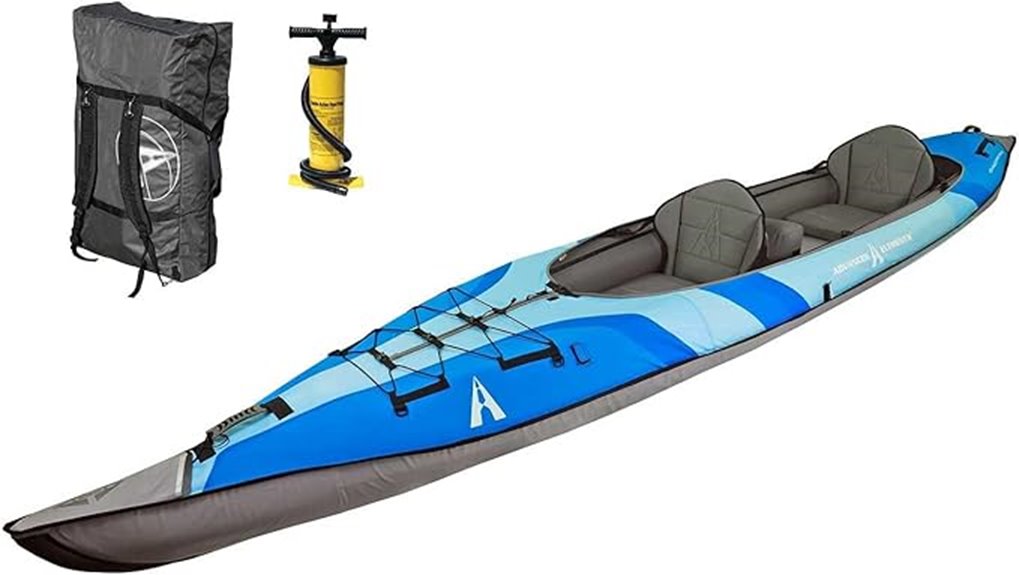 convertible elite inflatable kayak