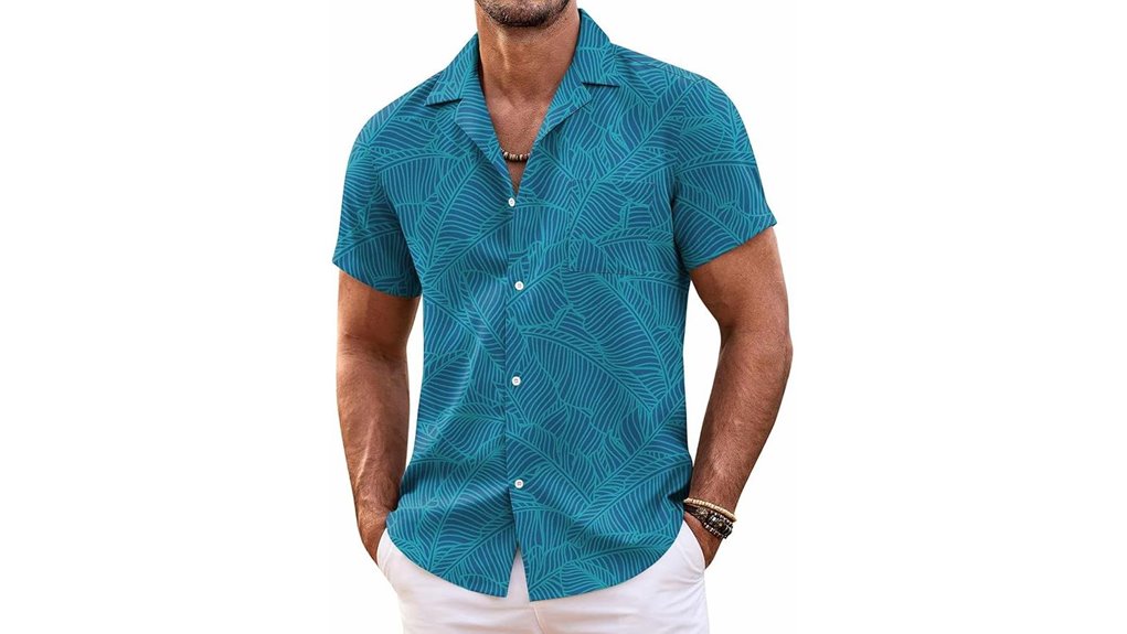 coofandy men s hawaiian shirt