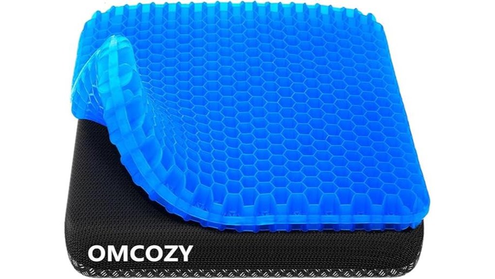 cooling gel honeycomb cushion