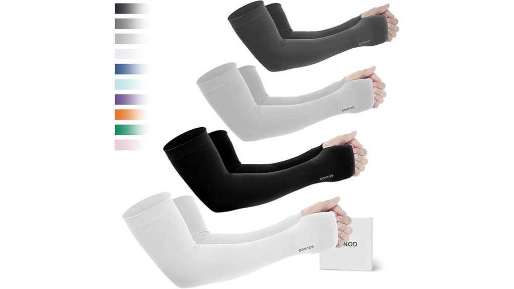 cooling thumbhole outdoor sleeves